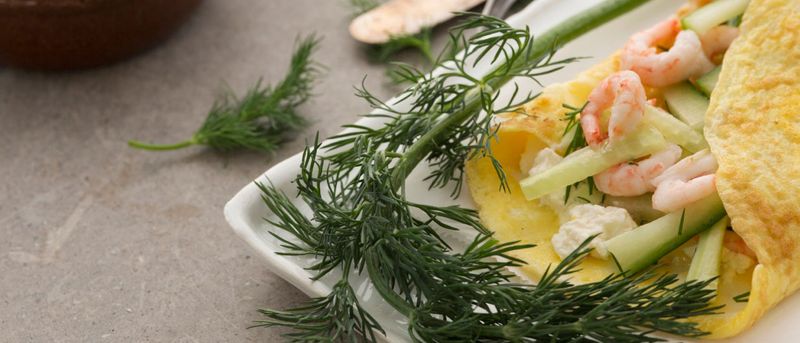 Omelet recipe under 500 kcal